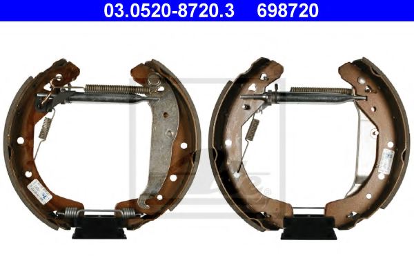 ATE 03.0520-8720.3 Brake Shoe Set